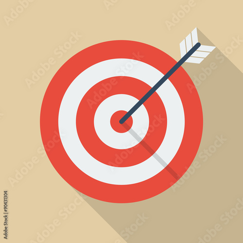 Target and arrow