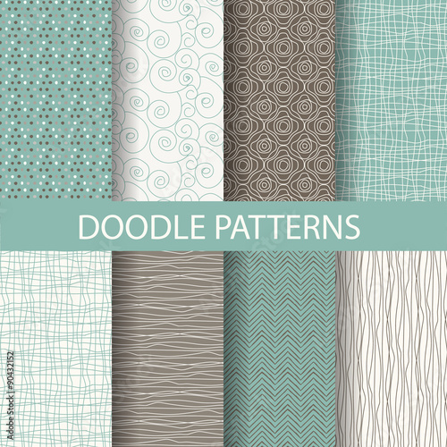 doodle seamless pattern