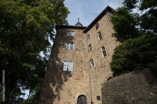 castle oberes schloss in siegen germany photo