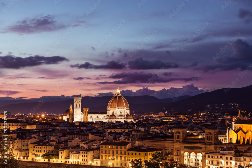 Landscape of the city of Florence