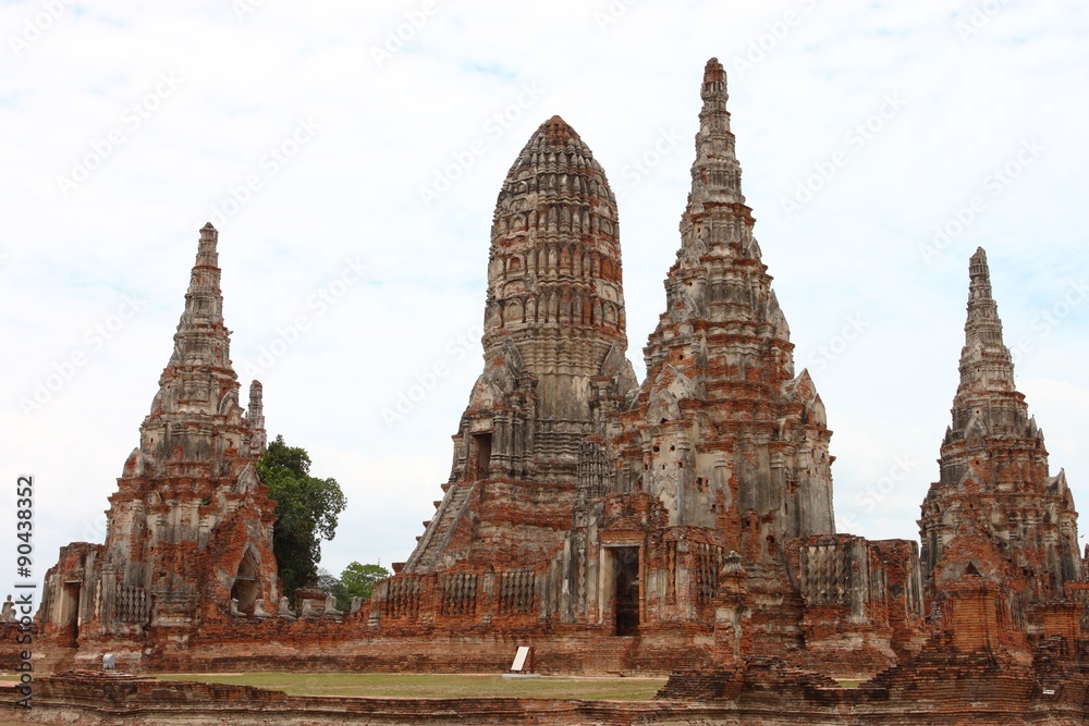 Chaiwatthanaram Temple in Ayutthaya Historical Park, Ayutthaya province, Thailand Chaiwatthanaram Temple in Ayutthaya Historical Park, Ayutthaya province, Thailand