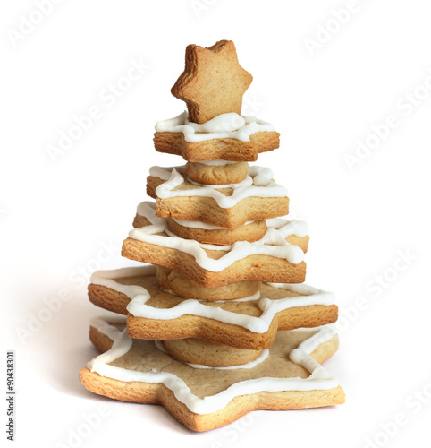 Christmas tree cookies