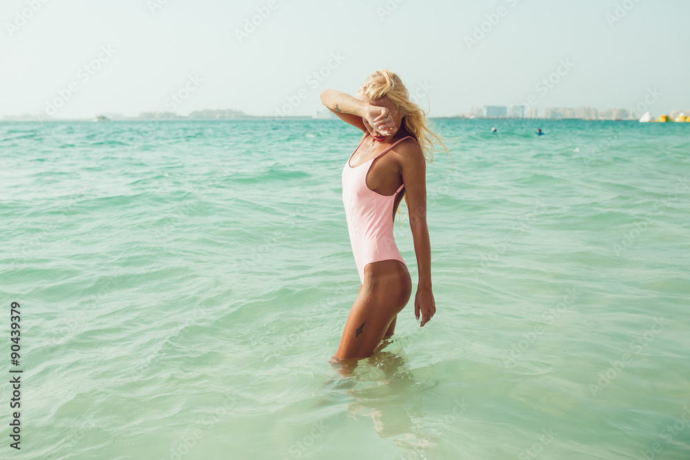 Girl On The Beach