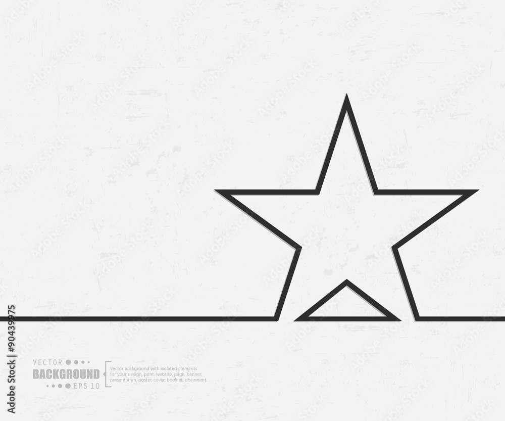 Fototapeta premium Abstract creative concept vector background. For web and mobile