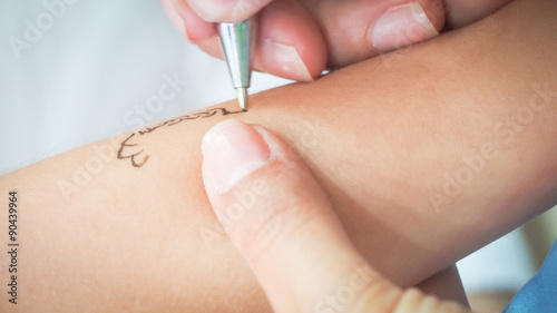 tattoo kids draw