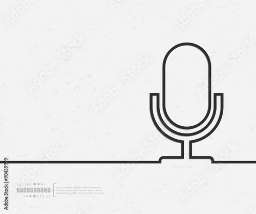 Abstract creative concept vector background. For web and mobile