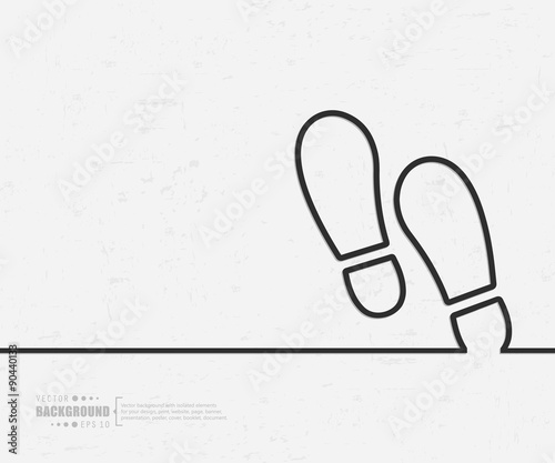 Abstract creative concept vector background. For web and mobile