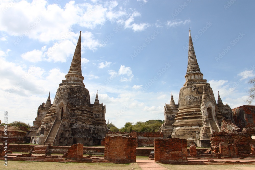Wat Phra Si Sanphet. Ayutthaya historical park, Thailand. Wat Phra Si Sanphet. Ayutthaya historical park, Thailand.