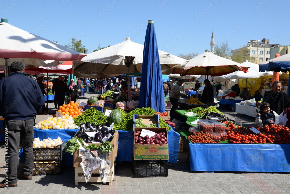 Markt in Selcuk, Türkei