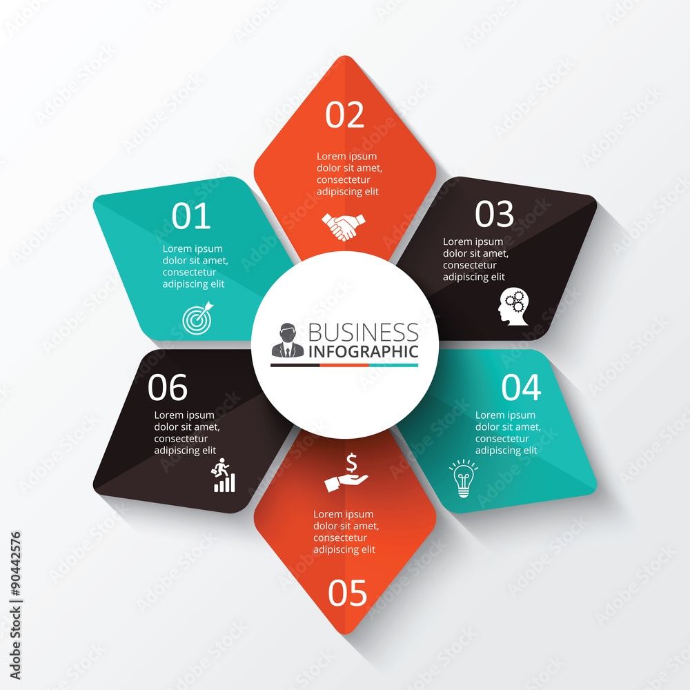 Vector star for infographic. Vector star for infographic.