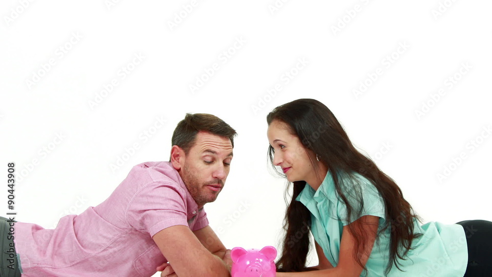 Couple discussing money issues Couple discussing money issues