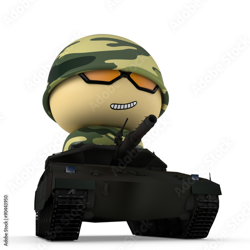 Mini soldier photo