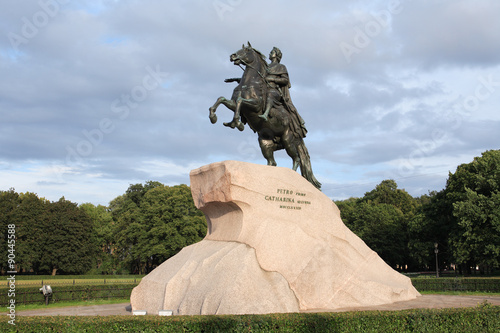 Russian King Peter Statue