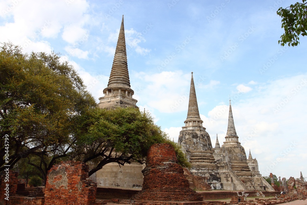 Wat Phra Si Sanphet. Ayutthaya historical park, Thailand Wat Phra Si Sanphet. Ayutthaya historical park, Thailand