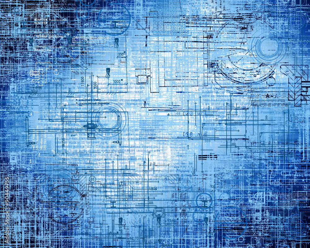 Technology background.Technical and electronic circuits with the effect it scrapes and old paper. Technology background.Technical and electronic circuits with the effect it scrapes and old paper.
