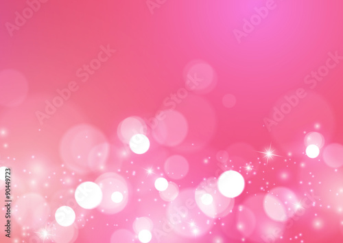 Abstract Lights Romantic Background