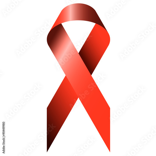 red ribbon - world aids day