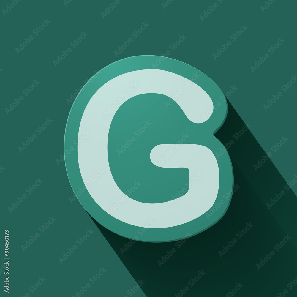 Volume icons alphabet: G Volume icons alphabet: G