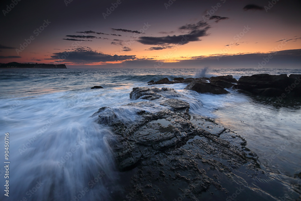 Low tide dawn at Warriewood