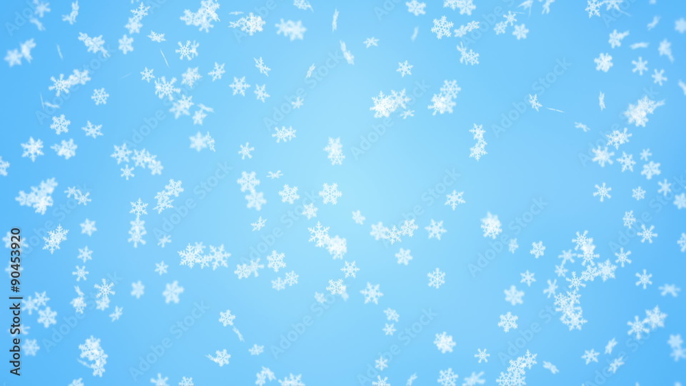 falling snowflakes. computer generated seamless loop christmas motion background
falling snowflakes. computer generated seamless loop christmas motion background