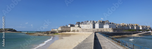 Panoramic view of Saint Malo