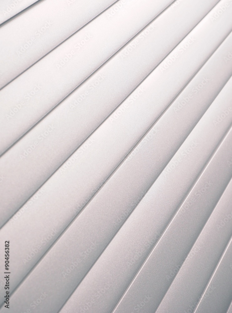 Obraz premium Silver slat background dramatic angled up right, Melbourne 2016