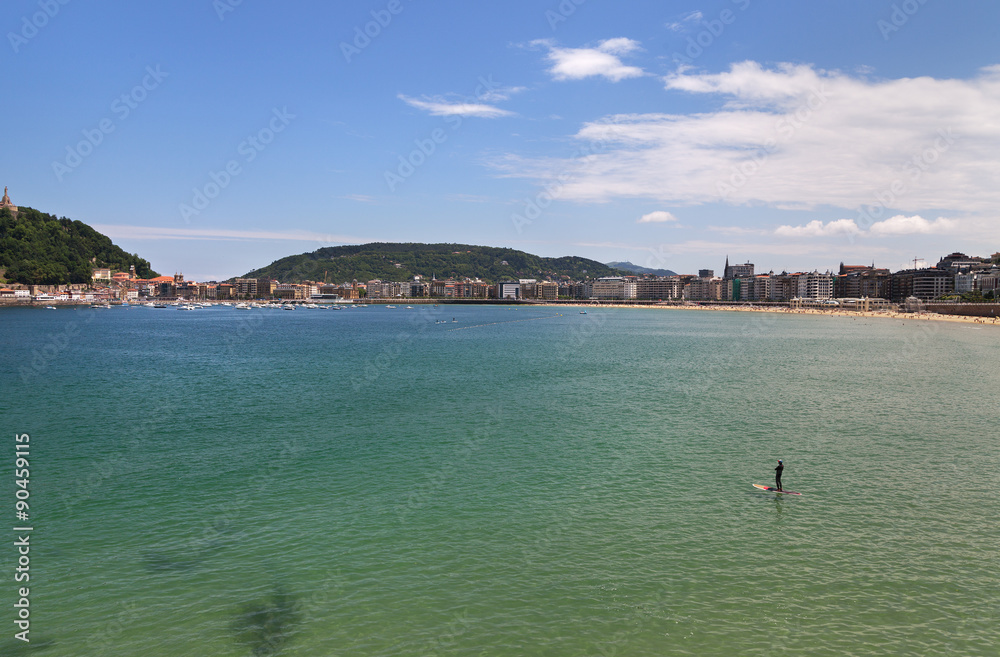 Obraz premium View to the coast.