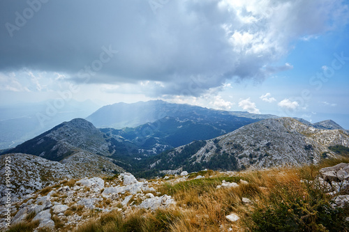 Fototapeta Naklejka Na Ścianę i Meble -  Nature Park Biokovo on Dalmatian coast near Makarska Riviera in