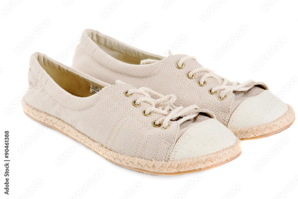 casual unisex snickers isolated on white real casual unisex snickers isolated on white real