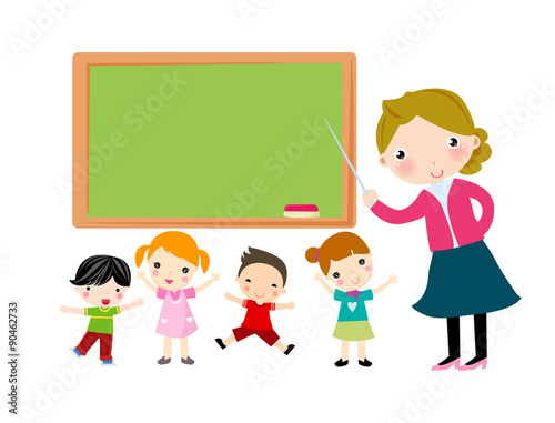 Teacher and student