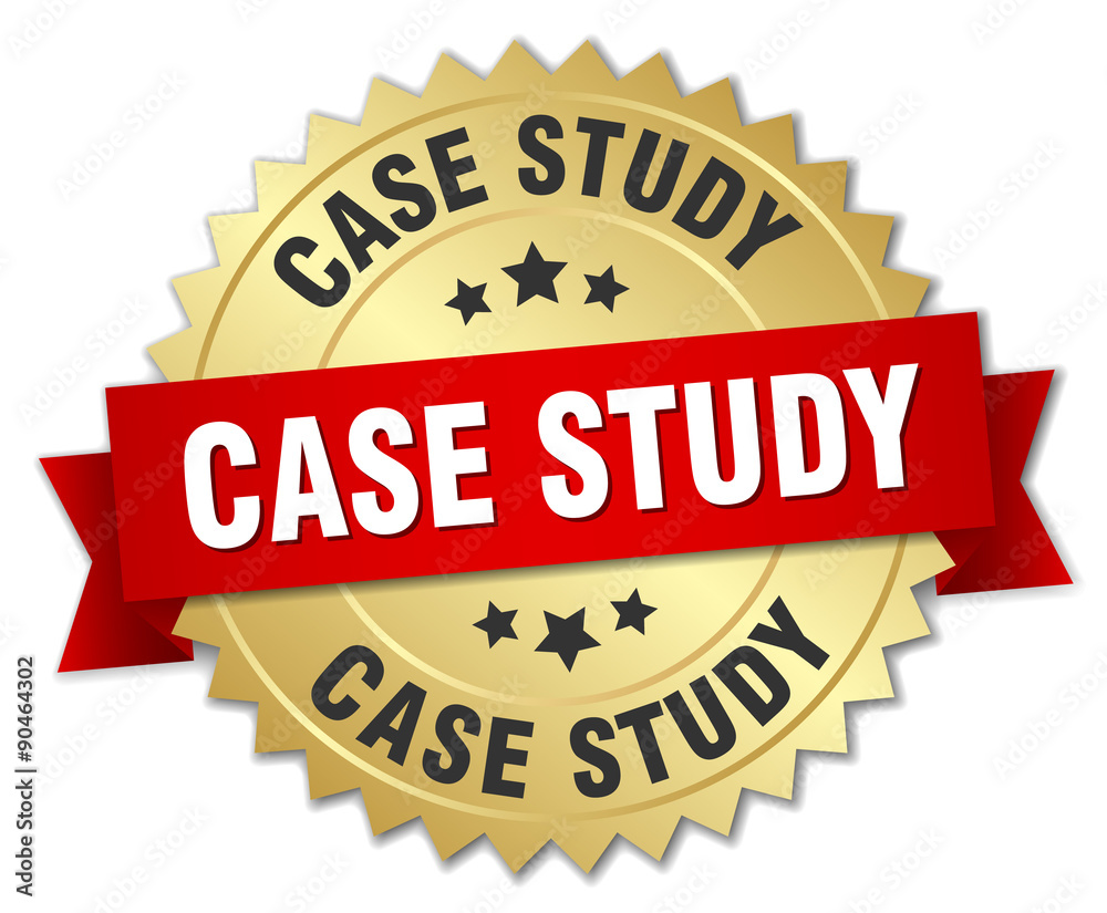 case study 3d gold badge with red ribbon case study 3d gold badge with red ribbon