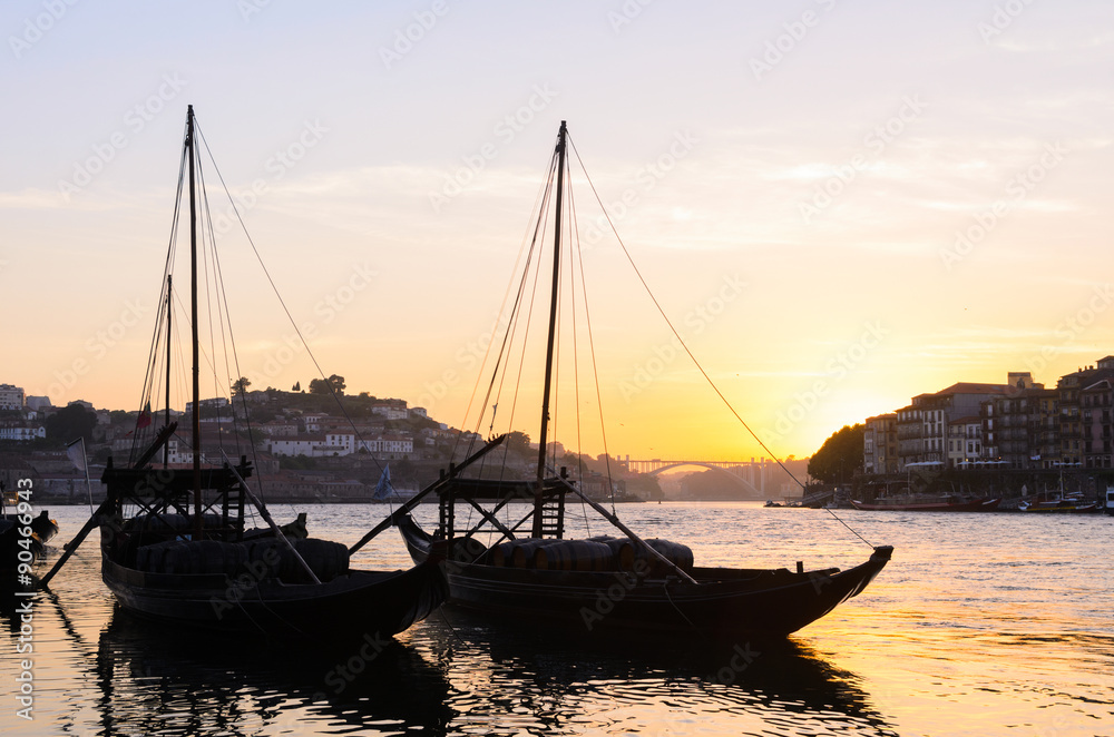 Douro river in Porto Douro river in Porto
