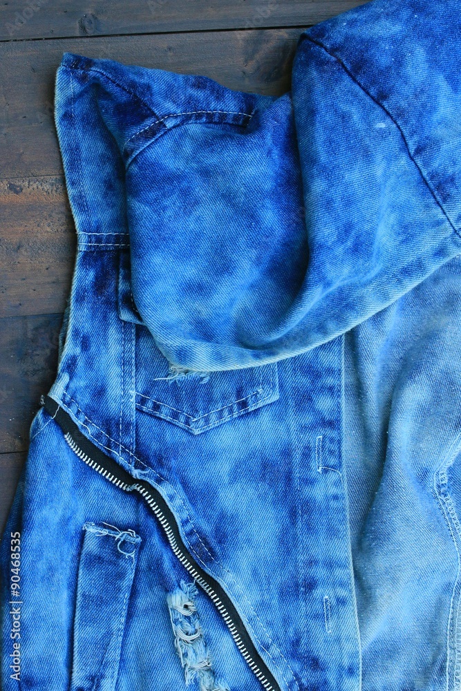 Naklejka premium Vintage jeans background