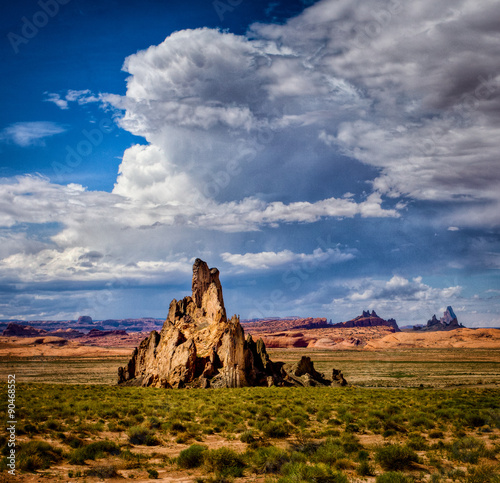 Church Rock, Rural Arizona. 
