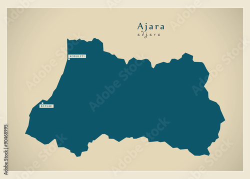 Modern Map - Ajara GE