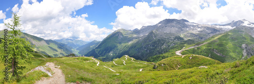 Panoramafoto Zillertaler Alpen     sterreich