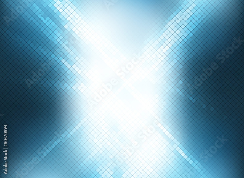 blue white mosaic background light soft background for design 