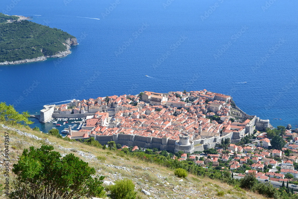 Dubrovnik – view from Fort Imperial