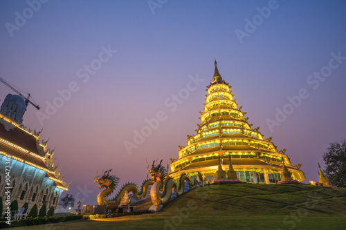 Temple wat hyua pla kang (Chinese temple) Chiang Rai