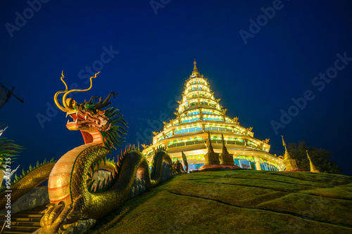 Temple wat hyua pla kang (Chinese temple) Chiang Rai © hillman