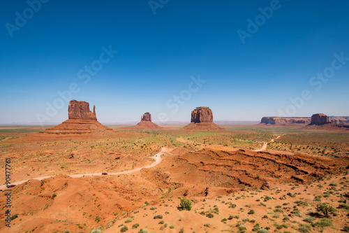 Monument Valley Navajo Tribal Park  Arizona  USA