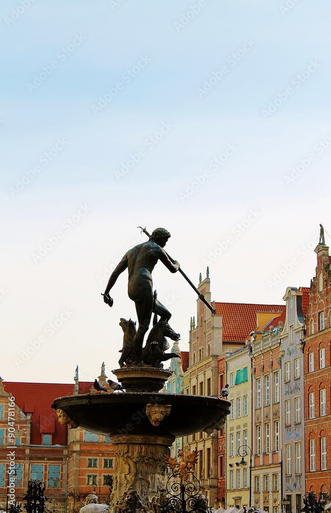 Obraz premium Gdańsk Neptun