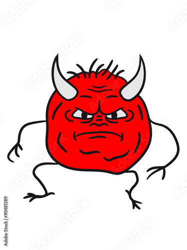 devil demon satan weight less alien horns evil