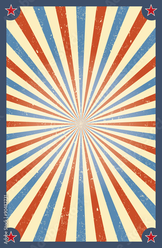 Vintage circus background for a poster