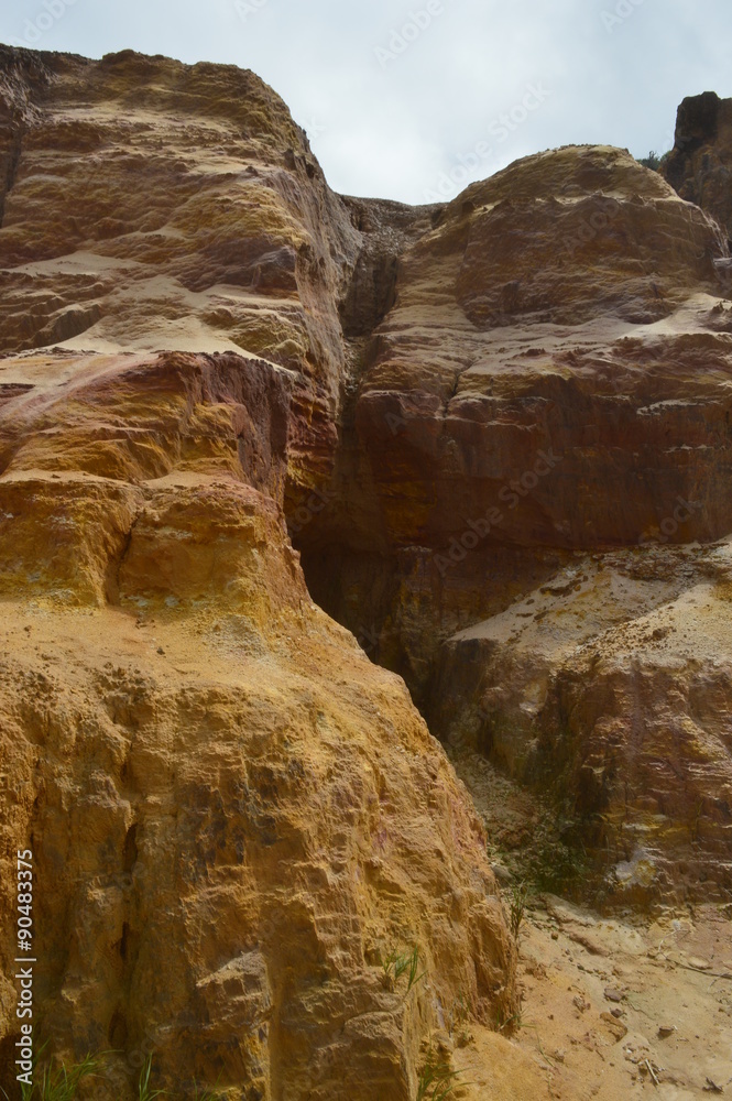 custom made wallpaper toronto digitalFalésias de Maceió - Montanha colorida