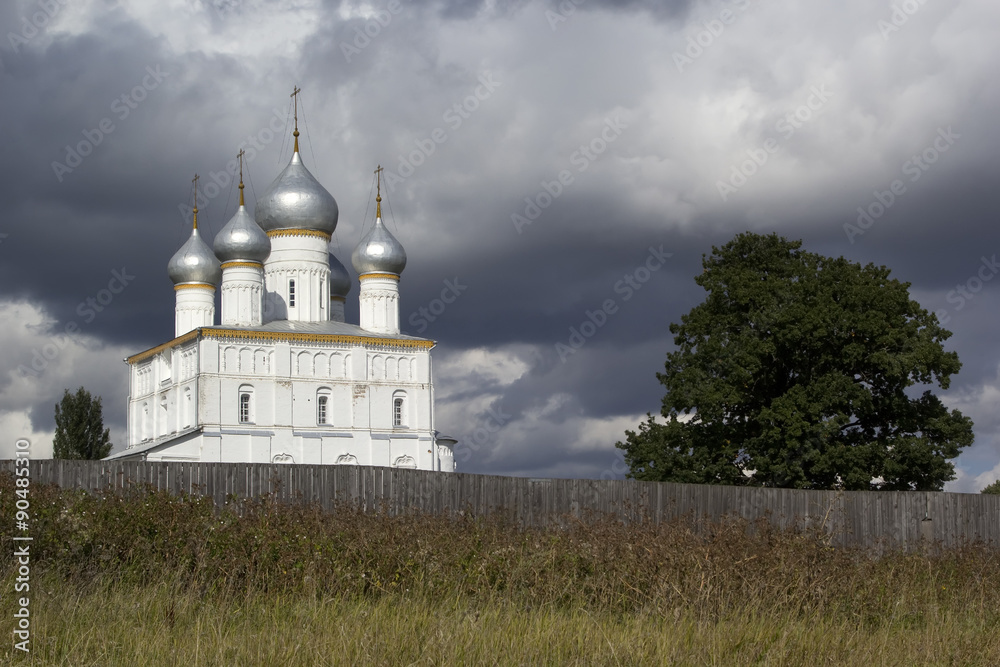 Rostov Veliky, the Conception Cathedral. Gold ring of Russia