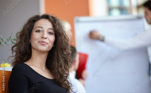Free Download business partners discussing - GFXLoad