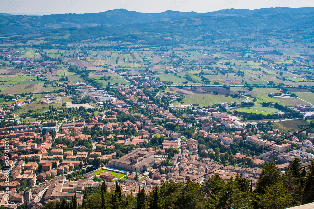 Gubbio from above