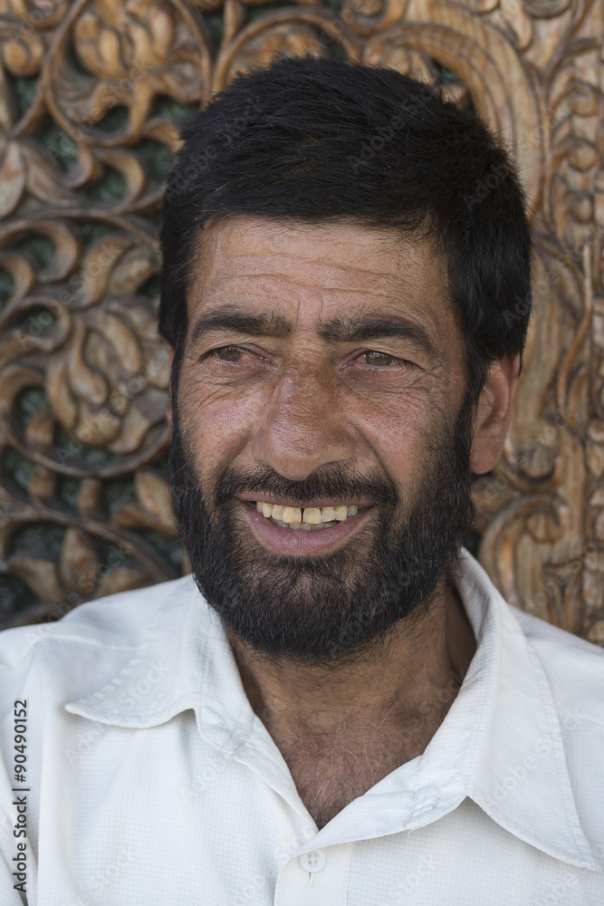 Fototapeta premium Portrait indian muslim man