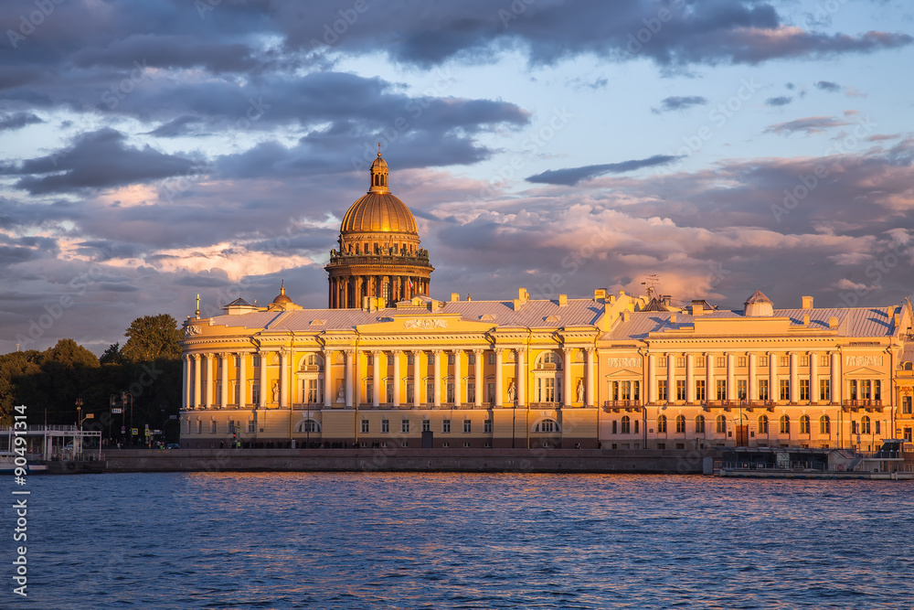 Senate and Synod building, Saint Isaac's Cathedral in St. Petersburg, Russia
